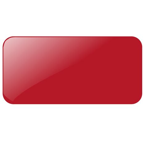 Kw Red Rectangle Button Panel Png Svg Clip Art For Web Download Clip