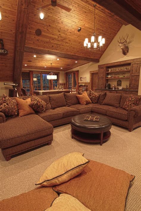 Creating A Cozy Living Room Log Homes Home Living House