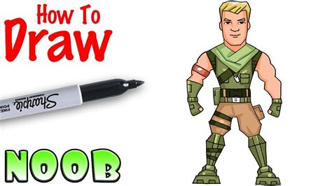 Where are the fortnite letters season 4. How to Draw Male Noob Skin | Fortnite - YouTube
