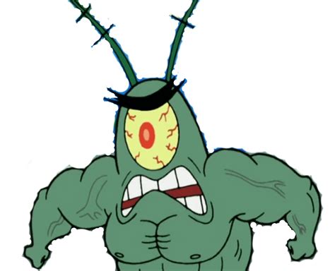 I Made A Png Of Buff Plankton Feel Free To Use It As You Please But