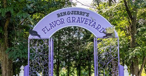 the flavour graveyard where flavours are laid to rest ben and jerry s
