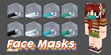 Free Face Mask Bases With 4 Colors And 2 Styles Download In