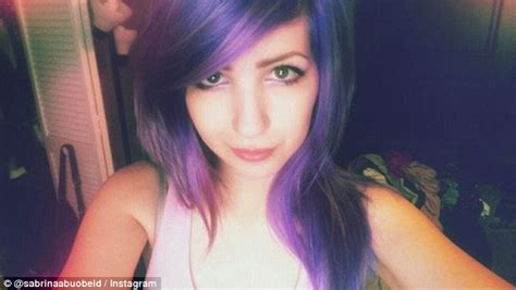 Video Clip Showing Girl S Hair Color Change From Purple To Pink As She