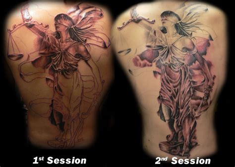 See more ideas about justice tattoo, sleeve tattoos, libra tattoo. Lady Justice Tattoo | This client wanted the Lady Justice ...