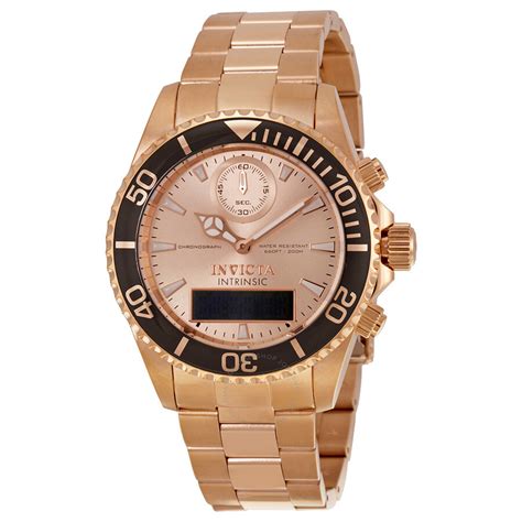 1516) and other wrist watches at amazon.com. Invicta Pro Diver Rose Dial Rose Gold-tone Stainless Steel Men's Watch 12473 - Pro Diver Quartz ...