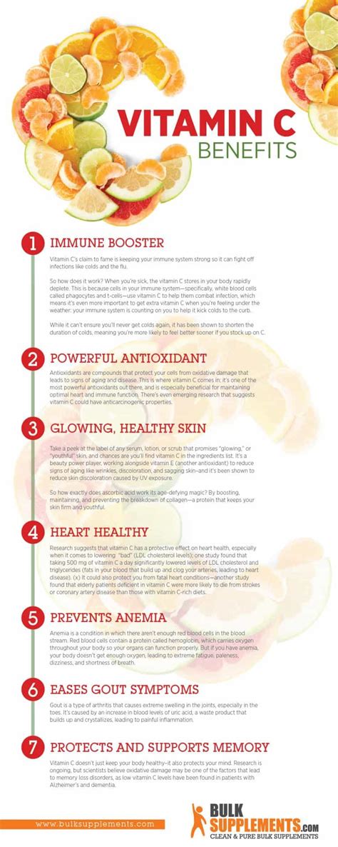 3 Ways Vitamin C Benefits The Body How It Works