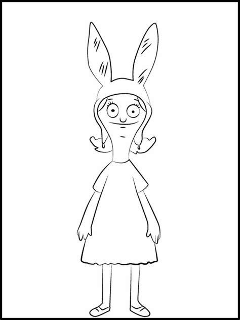 39 best boob burgers images from bob s burgers coloring pages. Coloring Sheet Bob's Burgers 12