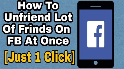 How To Unfriend Multiple Friends In Facebook Delete Friends On