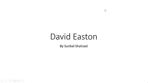 David Easton Political System Theory Css Pms Political Science