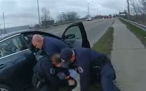 Body Camera Video Shows Grand Rapids Police Officer Punching Man After Traffic Stop
