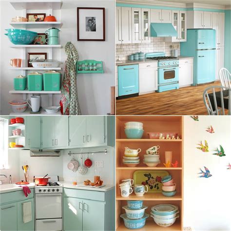 Vintage style is in vogue. Pyrex Art for a Retro Kitchen | Dans le Lakehouse