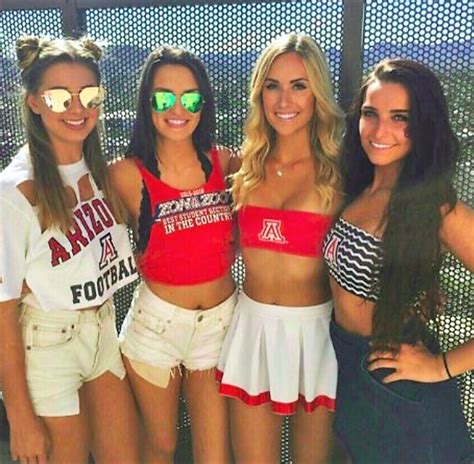 Cute Gameday Outfits At University Of Arizona Society Gameday