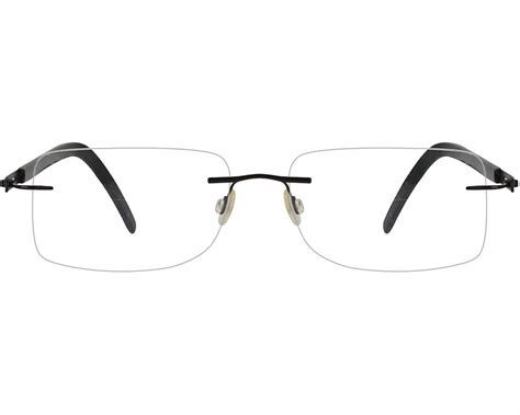 Rimless Rectangle Eyeglasses 143565