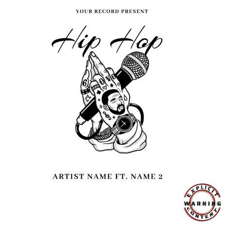 Hip Hop Mixtapealbum Cover Art Template Postermywall