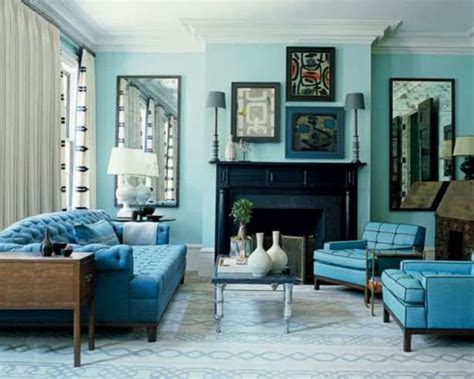 12 Extraordinary Living Room Monochromatic Color Scheme Gallery Blue