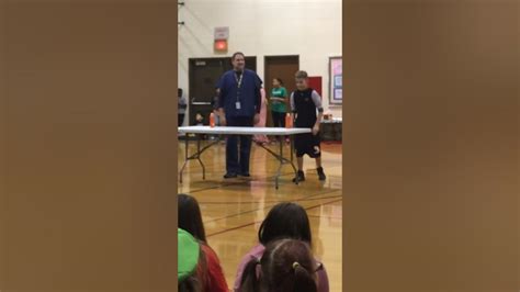 Banned Water Bottle Flipping At School Assembly Everyone Goes Crazy Youtube