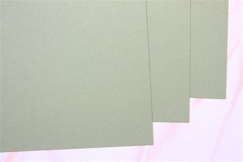Moss Green Matte Colour Card Stock 240gsm Etsy Uk