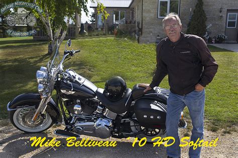 Mike Belliveau Antique Motorcycle Club Of Manitoba
