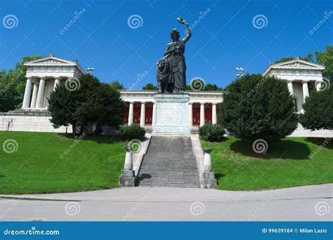 Statue Of Bavaria Stock Photo Image Of History Greek 99639184