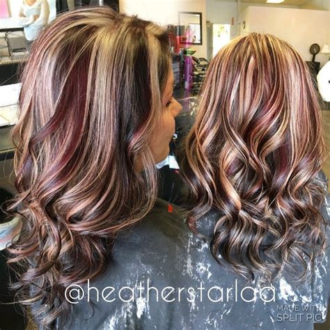 Try blonde hair with lowlights to make your ultra blonde tones really pop! Blonde Hair With Red And Brown Highlights Pictures 1000 ...