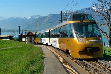 Goldenpass Panoramic Train Spiez Gstaad Interlaken Lucerne Travel