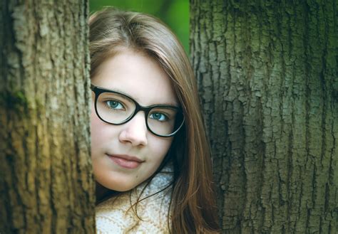 Face Girl With Glasses Image Free Stock Photo Public Domain Photo