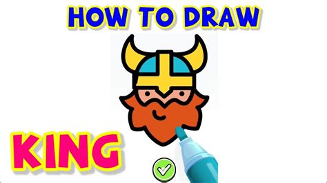 How To Draw King Step By Step Youtube