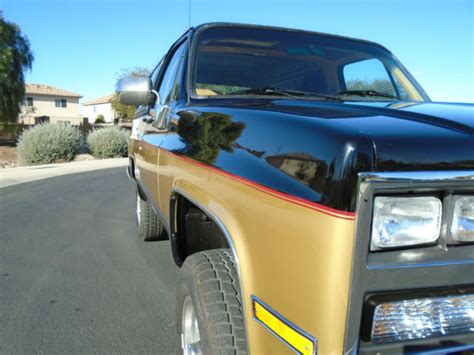 1989 K5 Blazer Sliverado Restored Classic Chevrolet Blazer 1989 For