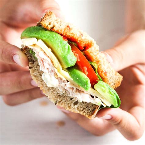 Turkey And Avocado Sandwich The Fast Recipe Food Blog