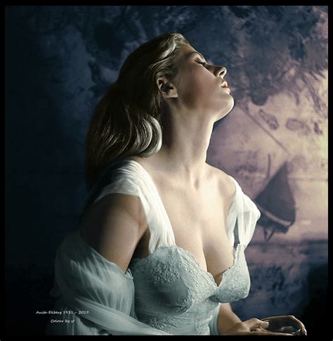 anita ekberg 1931 2015 kerstin anita marianne ekberg was… flickr