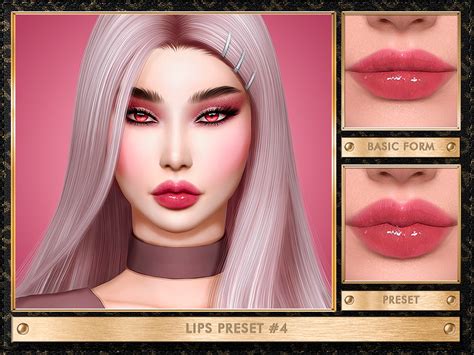 Lips Preset 5 By Jul Haos At Tsr Sims 4 Updates 7 From Downloads