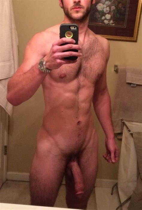 Gay Big Dick Selfie GIF