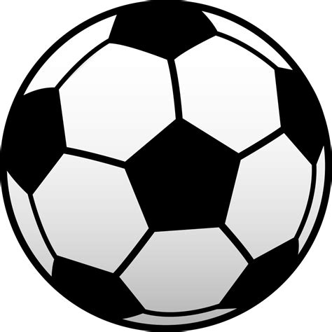 The traditional soccer ball is made from two flat shapes, pentagons and hexagons. Best Soccer Clipart #5299 - Clipartion.com