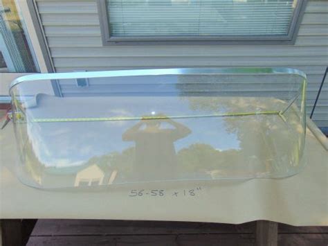Details » buy now for $19.95 » buy: Purchase Nos Vintage Curved Plexiglass Boat Windshield 57 ...