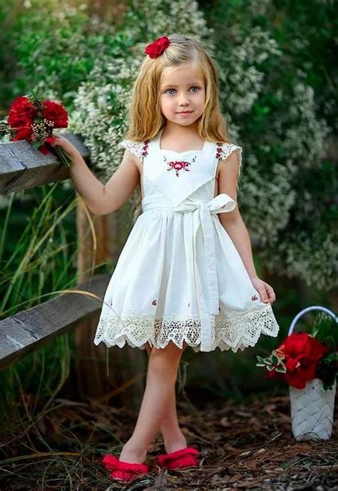 Pin By Cilade On Cute As A Button Baby Girl Dresses Little Girl