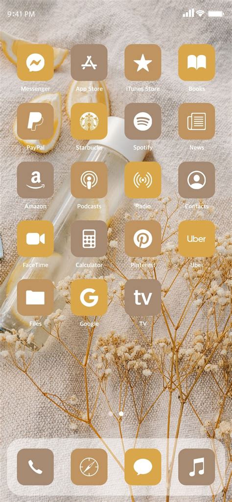 Pastel Yellow Aesthetic App Icons For Iphone Ios 14 Lemon Etsy In