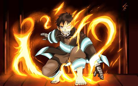 Fire Force Shinra Wallpapers Wallpaper Cave