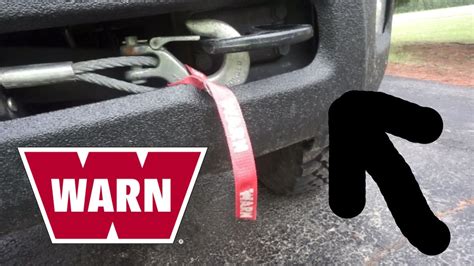 How To Use Your Warn Winch On The Ram Power Wagon Vlog Youtube