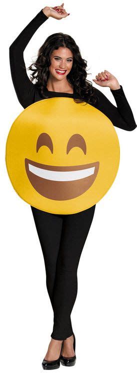 Unisex Emoticon Smile Costume Funny Outfits Emoji Costume Easy