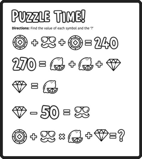 Free Math Puzzles — Mashup Math