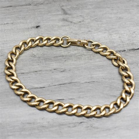Check spelling or type a new query. 10 Karat Gold Curb Link Bracelet | EJ Mama