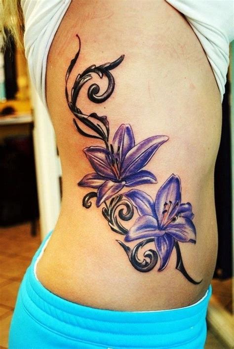 Pretty Lily Flower Tattoo Designs For Creative Juice Lily Flower