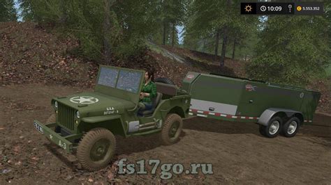 Мод Джип Willys Mb Виллис для Farming Simulator 2017