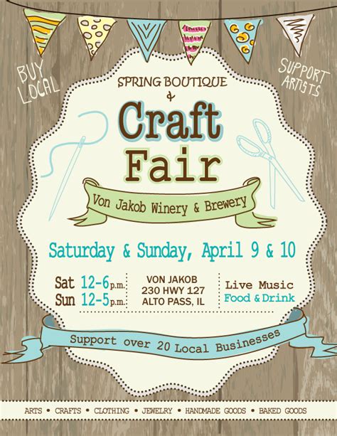 Christmas in ritual and tradition. Spring Boutique & Craft Fair | Craft fairs, Free printable ...