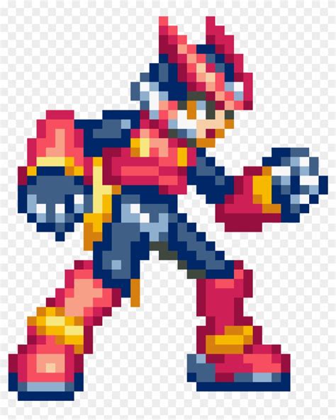 Mega Man Bosses Pixel Art