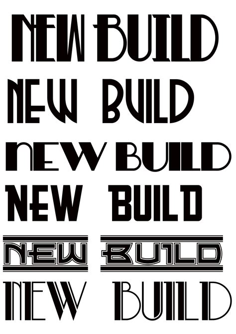 Deco Font Samples 2 Deco Font Art Deco Posters Poster Text