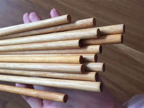 7mm75mm And 8mm Ramin Wood Shafts From Oulay Archery Oulaybamboo