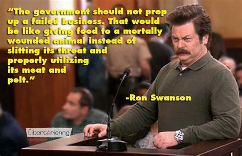 Breathtaking And Inappropriate Ron Swanson Does Not Support Government