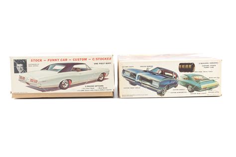Collection Of Muscle Car Model Kits Ebth