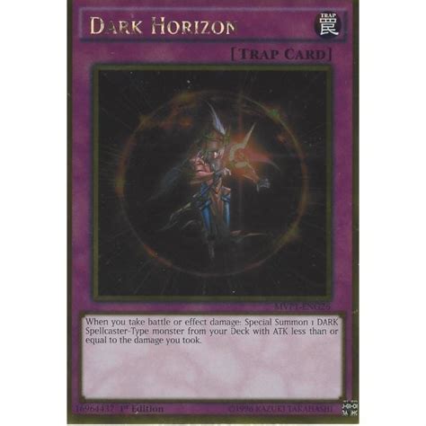 Check spelling or type a new query. Yu-Gi-Oh! Trading Card Game Yu-Gi-Oh DARK HORIZON - GOLD RARE - GP-MVP1-ENG26 - 1st Edition ...